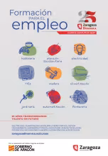 Cartel del Nuevo Programa Formativo Zaragoza Dinámica 26-27