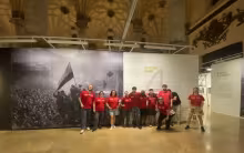 Alumnos del Programa Experiencial Impresiona Zaragoza IV en La Lonja